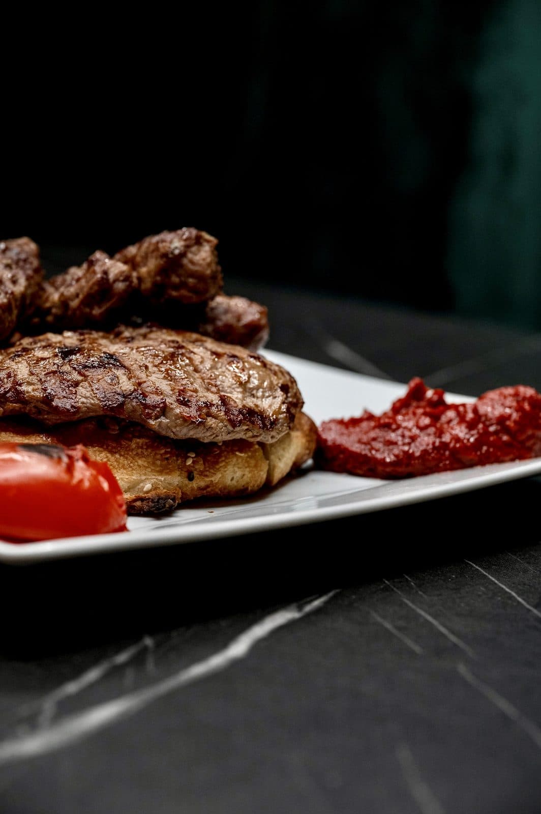Grilled plate